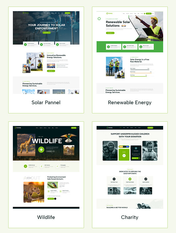 Echofy - Best Environment & Solar Energy WordPress Theme