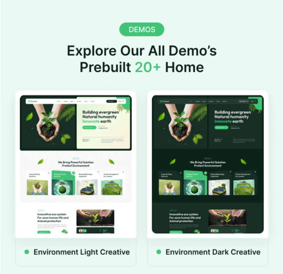 Econet - Ecology Environment & Nonprofit WordPress Theme