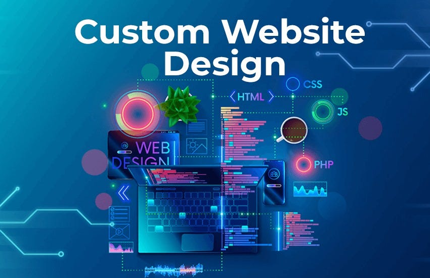 Custom website design and development